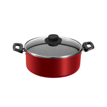 Cacerola Antiadherente con Tapa Classic 24cm Rojo - EKCO