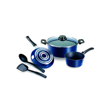 Sazon Blue Cookware Set - 6 pieces - EKCO 