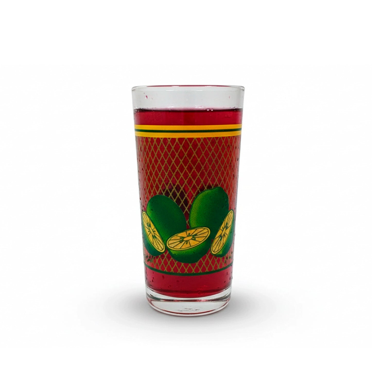 Vaso Cubero de Vidrio 295ml (12oz) Limones - Crisa