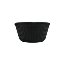 Ramequin 4oz  Rayado Melamina Negro - Travesa