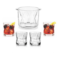 Rombus Glasses and Cooler Set - 5 pieces - Libbey