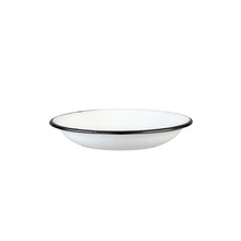 Black Filo Dessert Plate 20cm White - CINSA