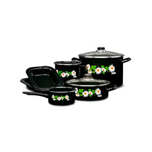 Malvina Black Graphite Drums - 8 pieces - Cinsa