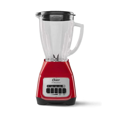 Licuadora 2 Vel Pulso Vaso de Vidrio Oster Rojo 2110245