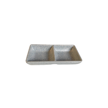 Salsera 2 Compartimentos Gray Granite 14x7cm - Tavola