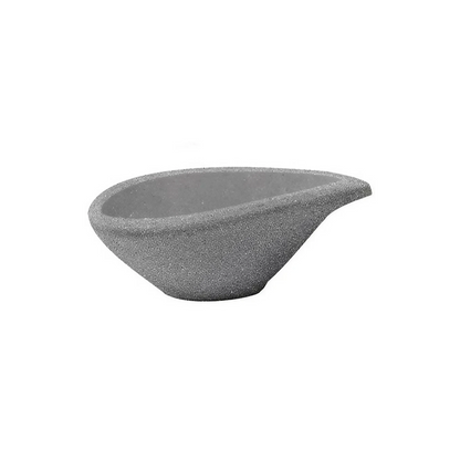 Plato para Tapas con Asa 8x5cm Gray Granite - Tavola