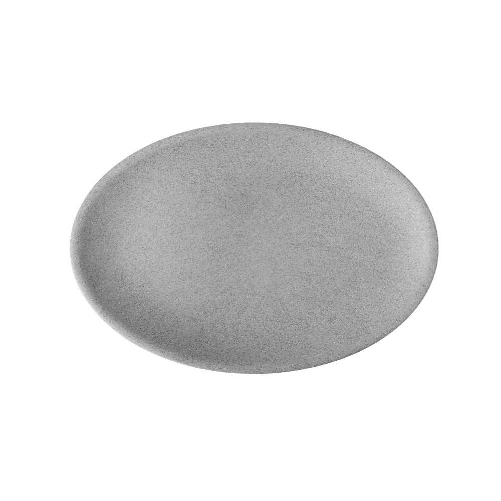 Plato Ovalado Gray Granite 31cm - Tavola