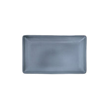 Charola Rectangular Gris Denali Mate 25cm - Anfora
