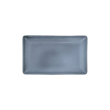 Charola Rectangular Gris Denali Mate 25cm - Anfora