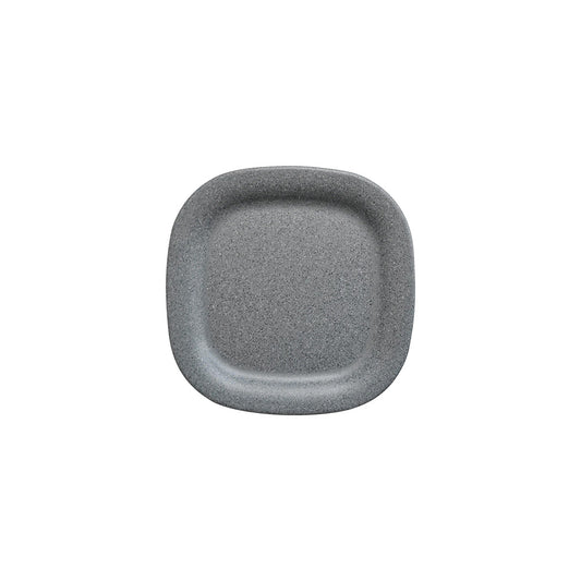 Plato Cuadrado Gray Granite 25.5cm - Tavola
