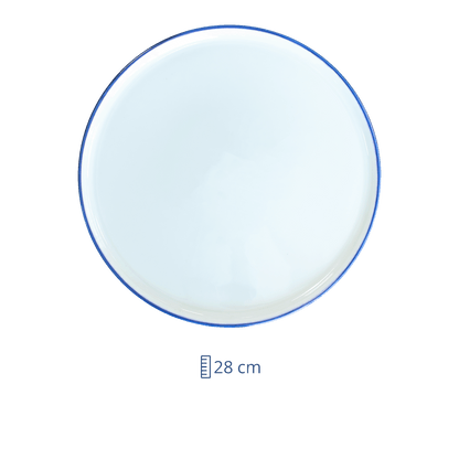 Plato Trinche Bonna Linea Blue