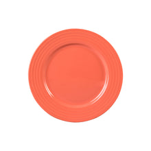Plato Trinche Circles Sarape 26cm Coral - Santa Anita
