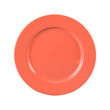 Plato Trinche Circles Sarape 26cm Coral - Santa Anita