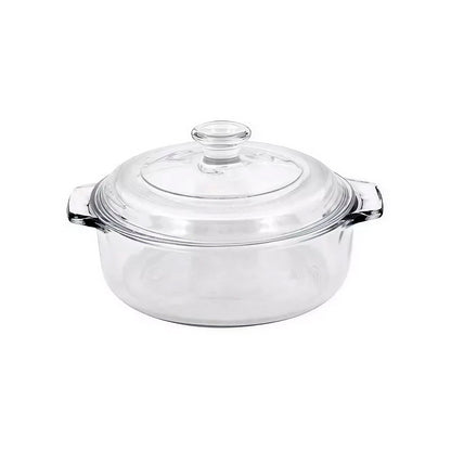 Cacerola de Vidrio con Tapa