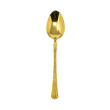 Cuchara de Mesa Martillado 21.5cm Gold - Vizcaina
