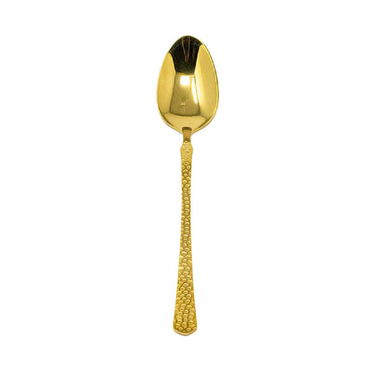 Cuchara de Mesa Martillado 21.5cm Gold - Vizcaina