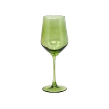 Copa de Vino Mencia 460 ml Verde Olivo
