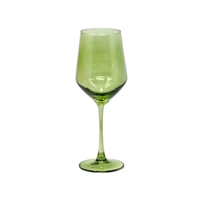 Copa de Vino Mencia 460 ml Verde Olivo