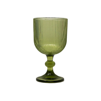 Copa de Agua Valentina 360ml Verde Olivo