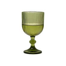 Copa de Agua Valentina 360ml Verde Olivo