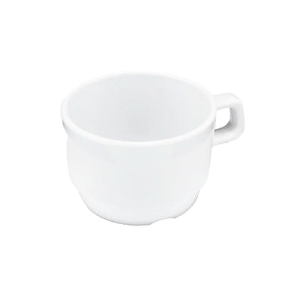 Taza Melamina Blanco Diamante (9cm) - Travessa
