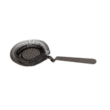 Black Luxury Worm Caterpillar Strainer - Barware