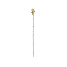 Dancer Bar Spoon 30cm Gold - Barware