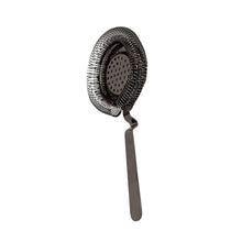 Black Luxury Worm Caterpillar Strainer - Barware
