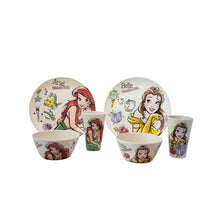 Disney Bamboo Princesses Round Tableware - 12 pieces - Fun Kids