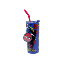 Termo de Doble Pared con Popote Spiderman - Fun Kids