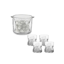 Rombus Glasses and Cooler Set - 5 pieces - Libbey