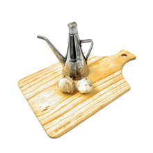 Tabla Para Servir de Madera de Pino Con Mango