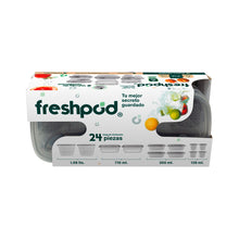 Contenedor Tupper Hermetico Valvula - 24 piezas - Freshpod