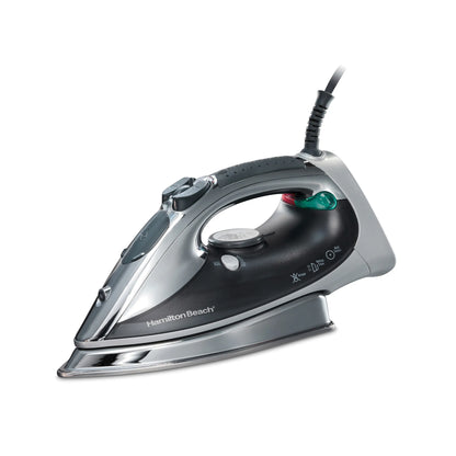 Plancha Vapor Acero Inoxidable - Hamilton Beach