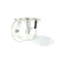 High Steamer Glass Lid 34cm / 31L - El Abuelo