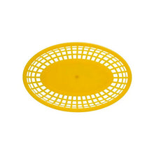 Canasta Fast Food Oval 23x15cm Amarillo - Travessa