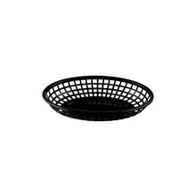 Canasta Fast Food Oval 23x15cm Negro - Travessa