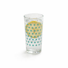 Juego de 6 vasos vidrio 295 ml Puntitos Menta Crisa 1724974