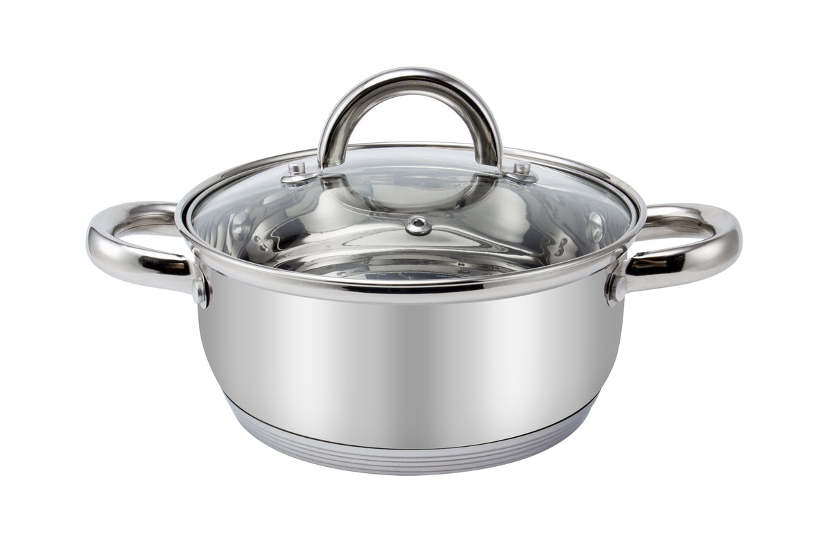 Batería de Cocina 12pz Acero Inoxidable Verona Inducción Fraciel