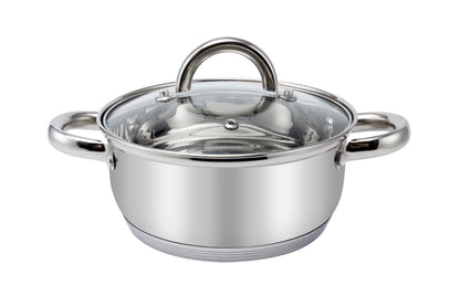 Batería de Cocina 12pz Acero Inoxidable Verona Inducción Fraciel