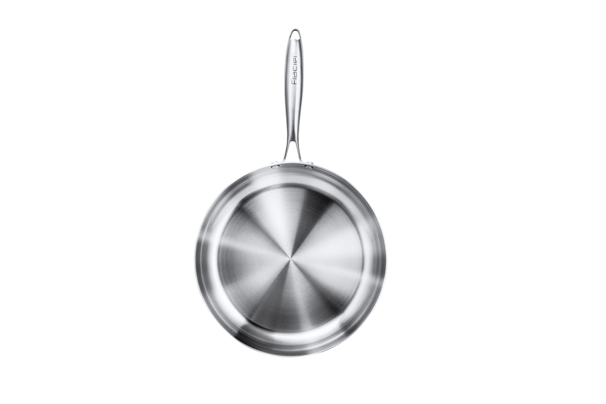 Juego de Sartenes 24 y 30cm Acero Inox Pro Inducción Fraciel