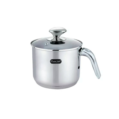 Pocillo 14cm Con Tapa de Vidrio - Fraciel