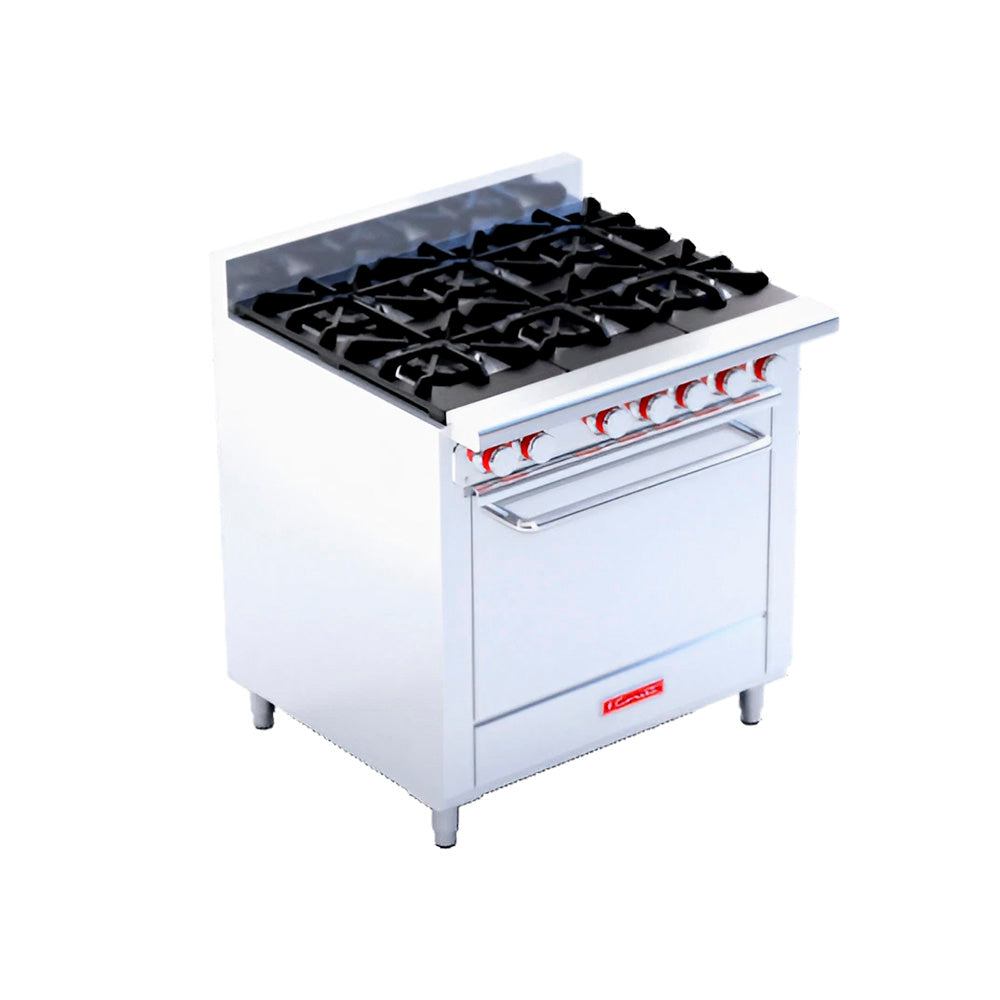 Master Premium Estufa Master Premium 6 Quemadores - EC-6-HG - Coriat – Cristaleria La ...