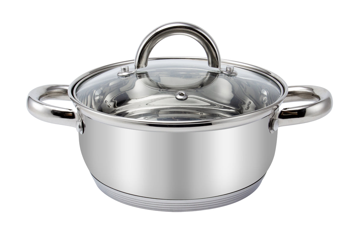 Batería de Cocina 12pz Acero Inoxidable Verona Inducción Fraciel