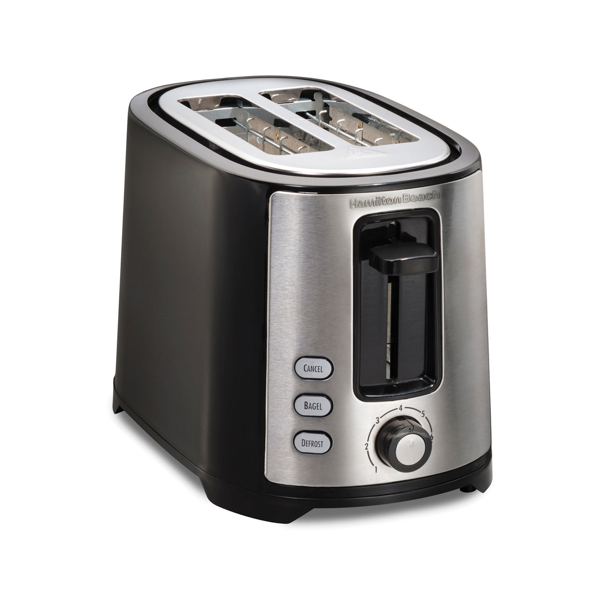 Tostador De Pan Hamilton Beach 2 Reb Bagel 22633 Acero Inox