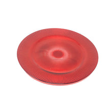 Plato Base Venecia 33.5cm Rojo - Vittori