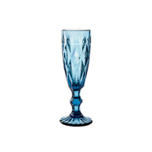 Copa Flauta Libia 170ml Azul Cobalto - Vittori