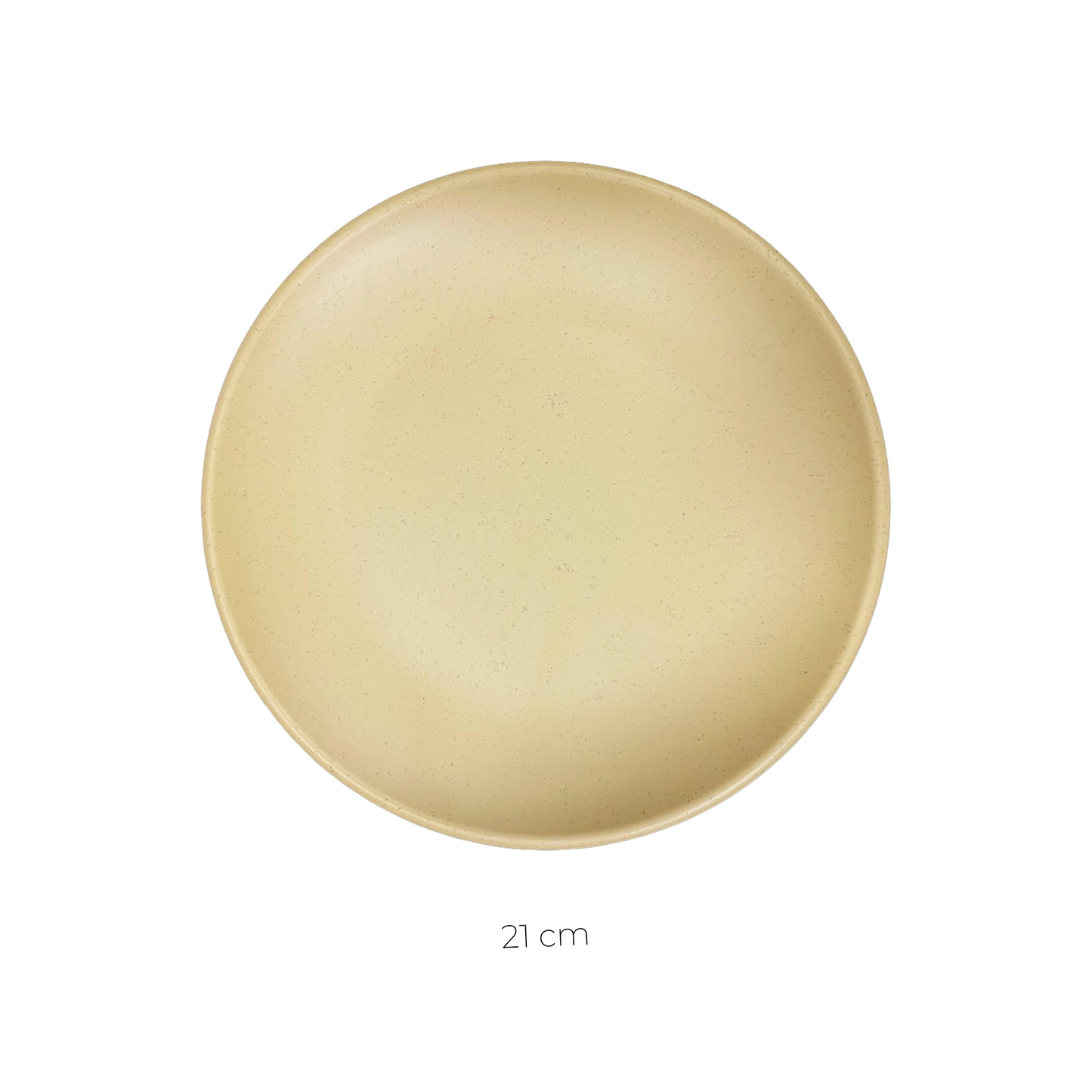 Plato Trinche Cup 21 cm Melamina Barcelona Arena Mate | Tavola