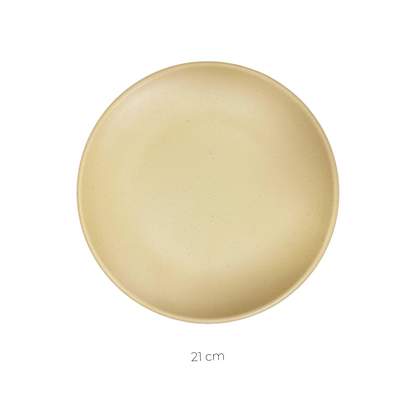 Plato Trinche Cup 21 cm Melamina Barcelona Arena Mate | Tavola