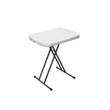 Mesa Plegable Personal Ajustable Blanco Granito 66x46cm - LIFETIME